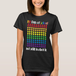 Camiseta 100 Dias E Ainda Amando 100º Dia De Escola R