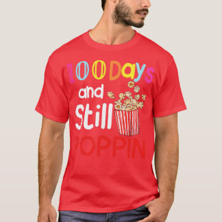 Camiseta 100 Dias E Ainda Atacar Pipoca Engraçada 100 Dias