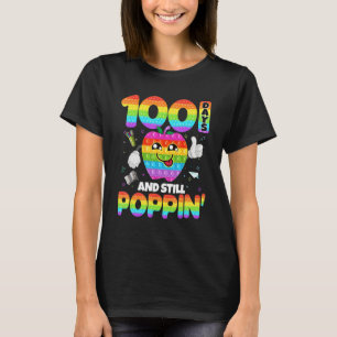 Camiseta 100 Dias E Ainda Estourando 100º Dia De Escola Men