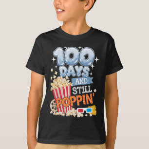 Camiseta 100 Dias E Ainda Estourando Aluno Engraçado 100 Di
