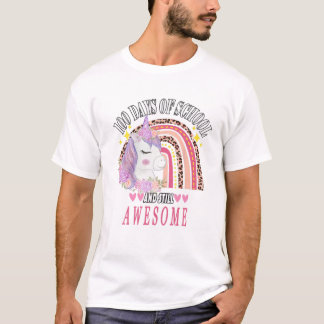 Camiseta 100 Dias E Ainda Incrível 100.º Dia Da Escola