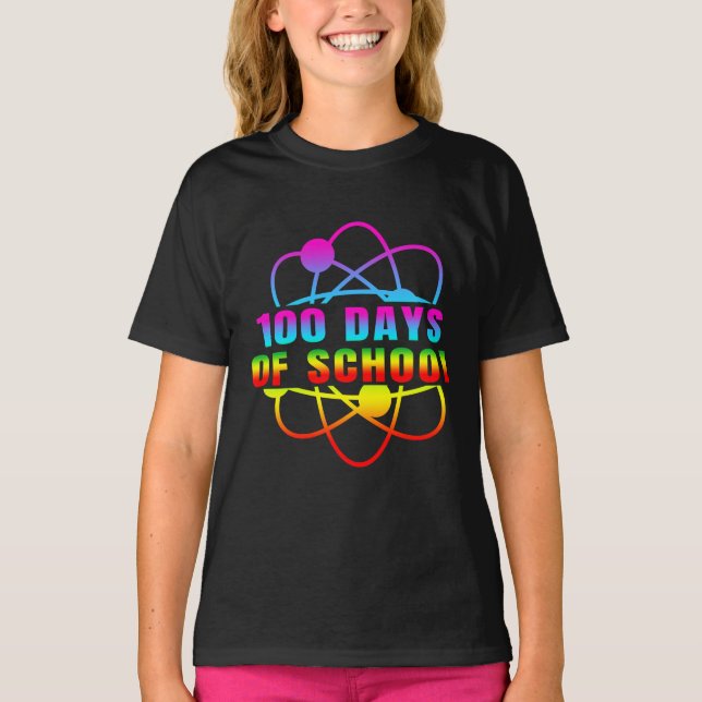 Camiseta 100 DIAS ESCOLA (Frente)