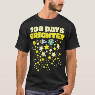 Camiseta 100 Dias Flutuados Por 100 Dias De Manteiga Escola
