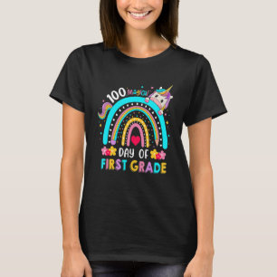 Camiseta 100 Dias Mágicos De Aprendizado 1rua De Rai Unicór