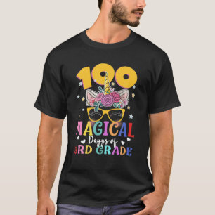 Camiseta 100 Dias Mágicos De Ensino Secundário, Uni