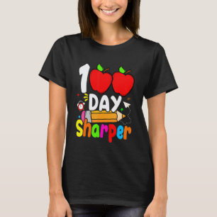 Camiseta 100 Dias Mais Afiada Vida de Professor Feliz 100º