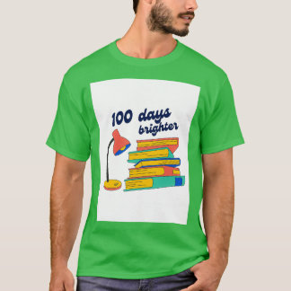 Camiseta 100 dias mais brilhante 5