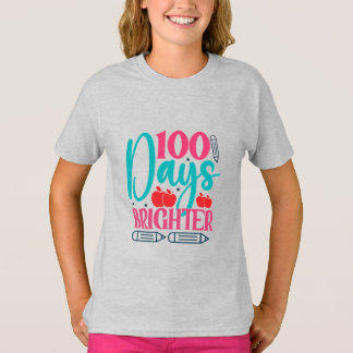Camiseta 100 dias mais claro
