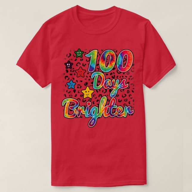 Camiseta 100 dias Mais claro 16 (Frente do Design)