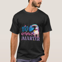 100 dias mais espertas em Unicorn Meninas Professo