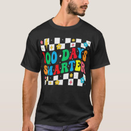 Camiseta 100 Dias Mais Inteligente na Escola