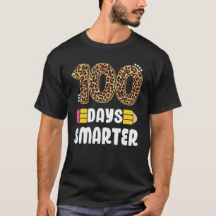 Camiseta 100 Dias Mais Inteligente Professor Ou Aluno 100º
