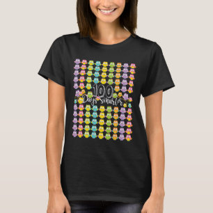 Camiseta 100 Dias Mais Inteligentes - 100º Dia De Crianças