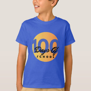 Camiseta 100 dias mais inteligentes: 100 dias de escola par