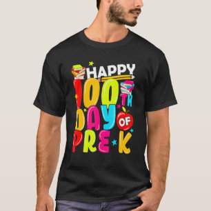 Camiseta 100 Dias Mais Inteligentes Antes Do K Feliz 100º D
