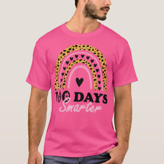 Camiseta 100 Dias Mais Inteligentes Felizes 100 Dias Da Esc