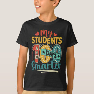 Camiseta 100 Dias Mais Inteligentes Figurino De Professora