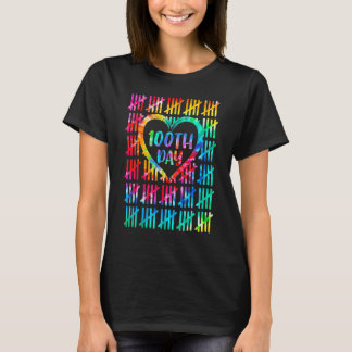 Camiseta 100 Dias Mais Inteligentes Na Contagem Tally Marca