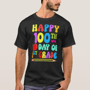 Camiseta 100 Dias Mais Inteligentes Primeiro Grau 100 Dia d