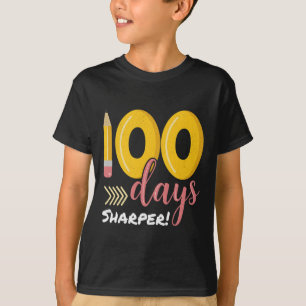 Camiseta 100 Dias Mais Nítidos 100º Dia De Professores
