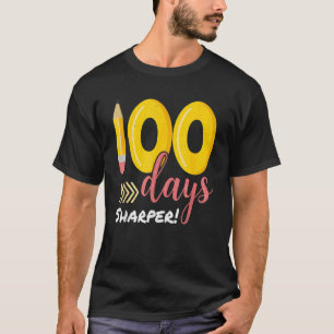 Camiseta 100 Dias Mais Nítidos 100º Dia De Professores