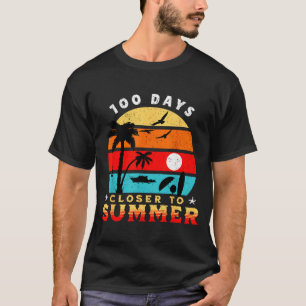 Camiseta 100 Dias Mais Perto Do Verão 100 Dias Mais Perto D