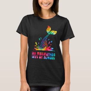 Camiseta 100 Dias Mermoráveis De Escola Caudas De Sereia Me