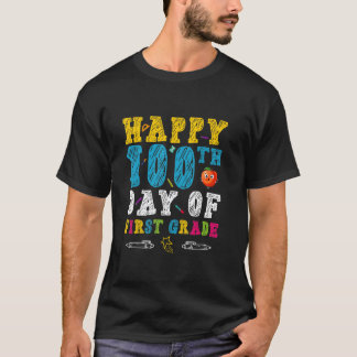 Camiseta 100 Dias Professor ou Aluno da Primeira Série 100º