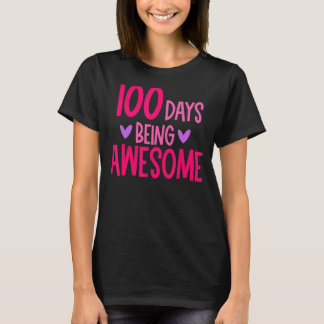 Camiseta 100 Dias Sendo Incrível 100 Dias De Escola Mais In