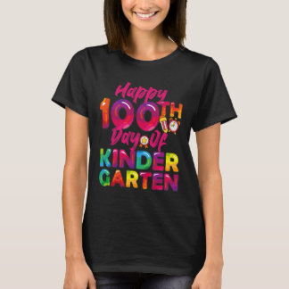 Camiseta 100 Dias Todos Os Estudantes Felizes 100º Dia Do K