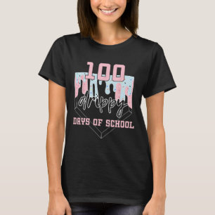 Camiseta 100 Dias Úteis De Venda De Sorvete Escolar 100 Dia