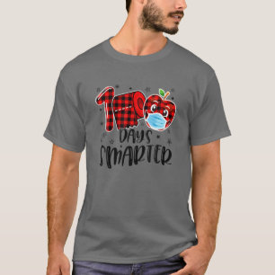Camiseta 100 Dias Vocês Enfrentam Máscara Feliz 100º Dia