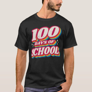 Camiseta 100 DIAS Yu2019TODOS os professores ou estudantes 