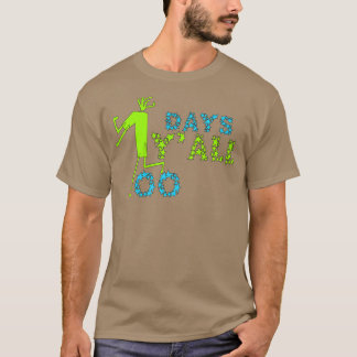 Camiseta 100 Dias Yx27Todos Engraçados 100º Dia de Fu Escol