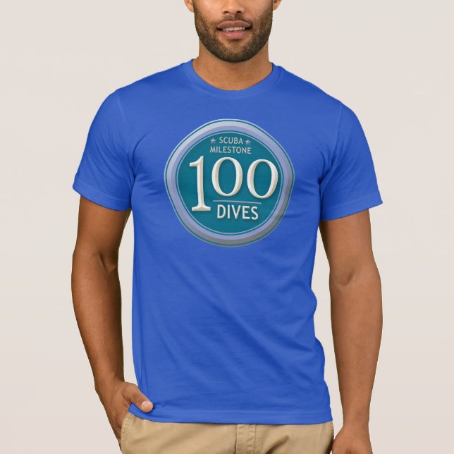 Camiseta 100 Dives (Frente)