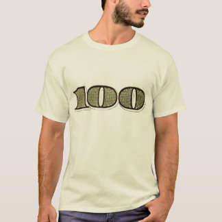 Camiseta 100 dólares