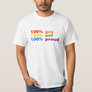Camiseta 100% Gay