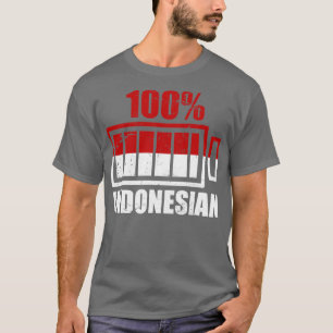 Camiseta 100 Indonésia
