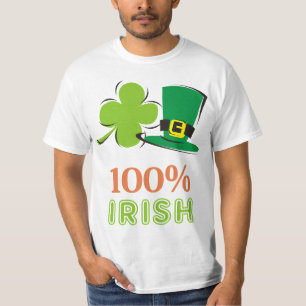 Camiseta 100% irlandês