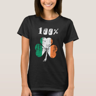 Camiseta 100% irlandês