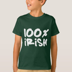 Camiseta 100% Irlandês