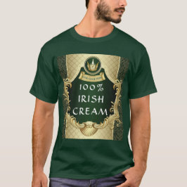 Camiseta 100% Irlandesa Dia de São Patrício Ousada