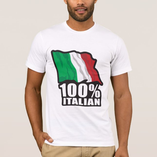 Camiseta 100% Italiano (Frente)