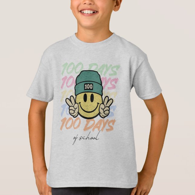 Camiseta 100 jours de classe, cent jours de classe (Frente)