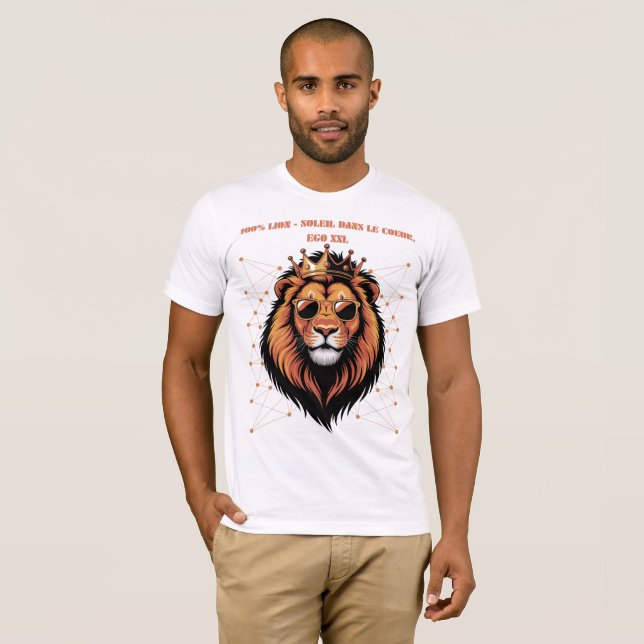 CAMISETA 100 % LION (Frente Completa)
