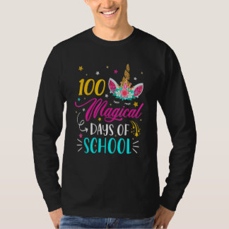 Camiseta 100 Magical Days Of School Happy 100th Day Of Scho