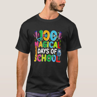 Camiseta 100 Magical Days Of School Student Teacher