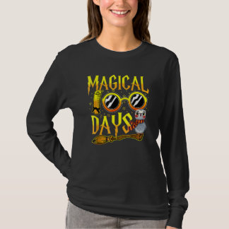 Camiseta 100 Magical Days Wizard 100th Days Of School Teach