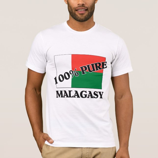 CAMISETA 100% MALAGASY (Frente)