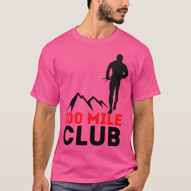 Camiseta 100 Mile Club Rail Runners (Frente)